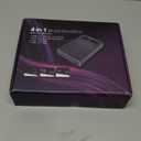 mthstec 4 in 1 External Blu ray Drive, 16x USB 3.0 and Type-C External Bluray Drive, Multi-Function Fast-Charging Desktop BD/CD/DVD Burner/Read with HDD Enclosure USB HUB for Both Mac/PC