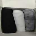 FITRELL 3 Pairs Compression Socks for Women and Men 20-30mmHg-Circulation Support Socks (S)