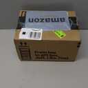 30Pcs Mini Christmas Trees Artificial Christmas Tree Bottle Brush Trees with Wooden Base for Christmas Decor Christmas Party Home Table Craft Decorations(Dark Green+Silver)