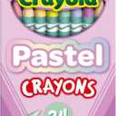 Crayola Pastel Crayons, 24 Colors