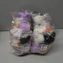 Muyiz 4 Pack Knitted Wool Halloween Toys with Positive Card Crochet Dolls for Halloween Party Favors Treat Bags Cheer Up Gifts( 10 packs)