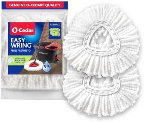 O-Cedar EasyWring Spin Mop Head Refill (Pack of 2)