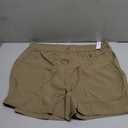 ODODOS Men's Athletic Shorts with Pockets 5" Quick Dry Lightweight Workout Gym Running Shorts, Tan, X-Large