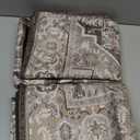 Lovewag Pets Cat Litter Mat 2 Pack - Large 36x48 Machine Washable Easy Clean Non-Slip Waterproof Mats for Cats - Caramel Creme