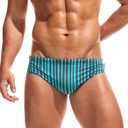 Taddlee Men Swimwear Swim Briefs Bikini Board Surf Shorts Boxer Trunks Swimsuits Red (Medium, Xf07)