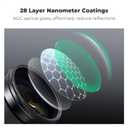 K&F CONCEPT 40.5mm True Color Ultra-Low Reflectivity CPL Filter Polarizer Lens Filter Circular Polarizing for Camera Lenses with 28 Multi-Coated (Nano-X Series)