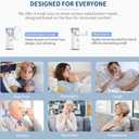 Portable Nebulizer - Nebulizer for Adults and Kids, Nebulizer Machine for Adults and Kids with 3 Modes, Nebulizer Mouthpiece  Mask Accessories for Home and Travel Use APOWUS.