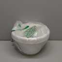 VIDELLY 10 Inch Flower Pots 4-Pack, Plastic Planters with Drainage Hole & Tray, Indoor Outdoor Plant Pots for House Plants, Garden, Patio, Office, Home Decor  Modern Decorative Plant Containers (Beige)