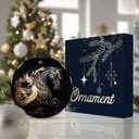 10 x Horse Ornament 2025, Luxury Black Horse Ornament 2025 - Elegant Fantasy Equestrian Design for Horse Lovers, Perfect for Horse Lovers