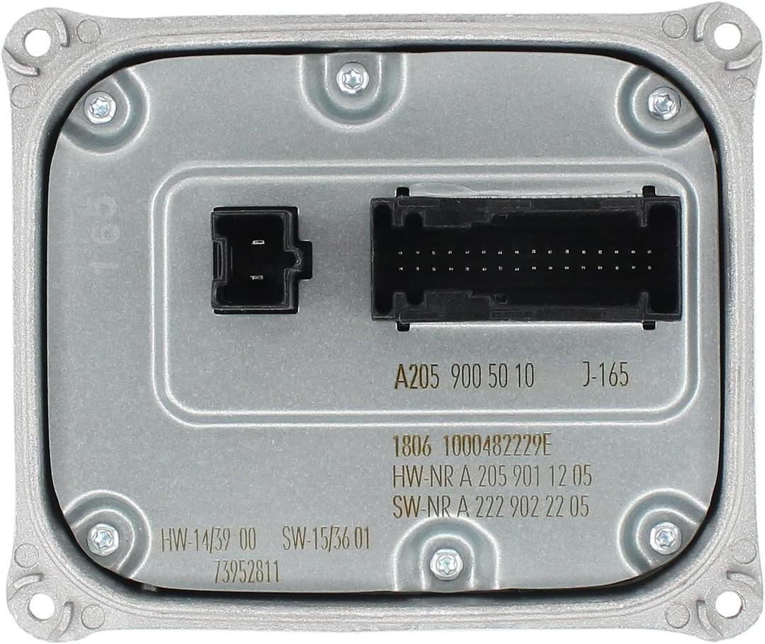 LED Headlight Ballast Control Unit for Mercedes C180 C200 2015-2016 2018, C250 2015-2016, C300 C63 AMG 2015-2017, C350 C400 2015, C350e 2016-2017, C43 AMG 2017, C450 AMG 2016
