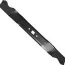 942-0741A Mower Blade for 21 Deck, Compatible with T roy Bilt TB130 TB240 TB230 TB200 TB210 TB160, C raftsman M230 M250, C ub Cadet, M TD 21'' Riding Mower, Replace 742-0741, 742-0741A, 942-0741