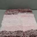 Arotive Microfiber Bathroom Rugs, Shaggy Soft and Absorbent Bath Rug, Non-Slip, Thick Plush Machine Washable Dry Bath Mats for Bathroom, Tub and Shower, 47x24, Mauve, Rectangular