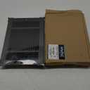 HVAC Premium 12"w X 8"h 3-Way AIR Supply Grille - Vent Cover & Diffuser - Flat Stamped Face - Black [Outer Dimensions: 13.75"w X 9.75"h]