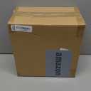 TOPZEA Bamboo Waste Basket, Rectangular Narrow Trash Can with Handle Wastebasket Waste Bin Garbage Can for Bathroom, Bedroom, Office and Home, 10.5" x 5.7" x 10.25"