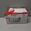 Kidde Hardwired Smoke Detector, AA Battery Backup, Interconnectable, LED Warning Light Indicators, 4 Pack