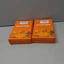 2 x Artscope Fall Decorative Throw Pillow Covers 18x18 Inch Set of 4, Hello Pumpkin Give Thanks Buffalo Plaid Outdoor Farmhouse Pillow Cases for Home Sofa Couch-Orange