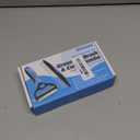 Pet Grooming Combo - Blue Deshedding Brush with Metal Comb for Detangling and Dematting Long, Matted Fur on Cats and Dogs