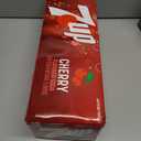 7UP Cherry Flavored Soda, 12 fl oz cans, 12 pack