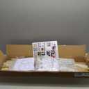 LANGXUN 7.2ft Gold Metal Round Balloon Arch kit, Backdrop Circle Stand Arch Frame for Wedding Birthday Party Decoration, Graduation Decorations and Baby Shower Photo Background