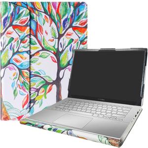Alapmk Protective Case for HP Envy x360 14-esXXXX 14-es0033dx,Case for Dell Latitude 5440 5431 5430 5420/Precision 3480 (Not fit Not fit Latitude 5421 5410) 14" Laptop,Love Tree