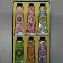 20% Shea Butter Hand Cream Gift Set, Instant Soothing Moisturizing Hand Cream for Women Nourishes Dry Hands, 6-Piece Delicate Tin Gift Set Almond, Citrus Verbena & Floral-Scented, 6 x 1 OZ