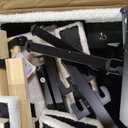 Queen Size Bed Frame, Boucle Bed Frame with Adjustable Headboard, Modern Upholstered Platform Bed with Wood Slats, Soft Rounded Corners, No Box Spring Required, Noise-free, Easy Assembly, Light Beige