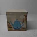 Anfilank Electric Gooseneck Kettle, 1L 1500W Fast Boil, 100% Stainless Steel BPA Free Pour-Over Coffee & Tea Kettle, Water Boiler with Auto Shut & Boil-Dry Protection, Turquoise