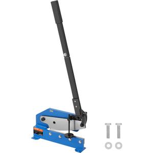 VEVOR Hand Plate Shear 12",Manual Metal Cutter Cutting Thickness1/4 Inch Max,Metal Steel Frame Snip Machine Benchtop 1/2 Inch Rod,for Shear Carbon Steel Plates and Bars
