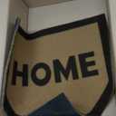 Tinideya 21" x 22" Baseball Rug Home Plate Doormat Imitation Coir Coco Palm Fiber Home Plate Rug Christmas Housewarming Gift for Indoor Outdoor Sports Baseball Lover