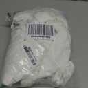 Acuforce Massage Face Rest Cradle Cover Patented Face Pillow Covers | 100% Cotton & Seamless | Crescent Cover Fits Massage Table & Chair Cushions (5 Pack, White)