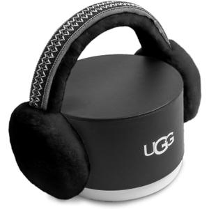UGG Tasman Sheepskin Earmuffs for Women, Soft Genuine Shearling Ear Warmers (One Size, Black II)