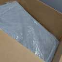 LeArex Clothes Storage Bins with Metal Frame Foldable Storage Box Clothes Organizers Storage Containers for Clothes Sheets Blankets Books Toys Gifts and Holiday Decorations (100L x 3 Pack)