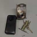 Fingerprint Keyless Entry Door Lock App Control Smart Locks for Front Door, Keypad Deadbolt, Auto Lock One Time Password Easy Installation, Black