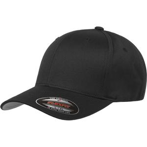 Flexfit Men's Athletic Baseball Fitted Cap (Black)