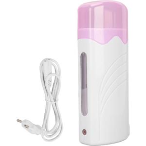 Roll on Wax Warmer for Hair Removal, Roller Heater for Depilatory Cartridge, Electric Hair Removal for Hair, Leg, Face, Armpit, Bikini, Portable Wax Roller for Men Women for Travel Home, 110V