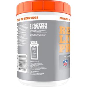 Gatorade Whey Protein Powder, Chocolate, 22.4 Ounce (20 servings per canister, 20 grams of protein per serving) (1.4 Pound (Pack of 1))
