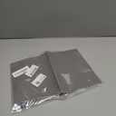 Leather Repair Patch, Breathable Perforated Self Adhesive Repair Patch, Furniture Couch Car Seats Office Chairs Sofa Repair Refurbished Faux Leather Patch (Light Gray,7.8x11.8 inch)