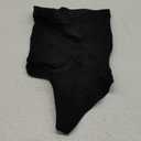 SHAPELLX Shapewear Tummy Control Seamless High Waisted Body Shaper Waist Slimming Thong Underwear Girdle Tummy Slimmer (Medium-Large, 01-black-thong)