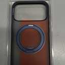 TORRAS 360 Magnetic Stand for iPhone 17 Pro Max Case, [Fit for MagSafe] [4X Military-Grade Protection] Slim Case for iPhone 17 Pro Max, 6.9", Translucent Deep Blue, Ostand O3 Fitness Series Deep Blue