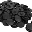 16 Sets Universal Car Floor Mat Clips Fixing Retainers Anti-Slip Buckle Fastener Holder Black Automotive Parts