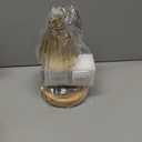 Women's Gift: Height-Adjustable Candle Warmer Lamp w/Timer & Dimmer for Jar Candles | 2 Bulbs | Ideal for Home Decor & Birthday Gifts (Amber)