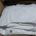 STARPYNG-7 Mil White 20x40 Feet Tarp-Multifunctional White Waterproof Tarpaulin-Waterproof, UV Resistant, Rip and Tear Resistant, Poly Tarpaulin with Reinforced Edges for Cover