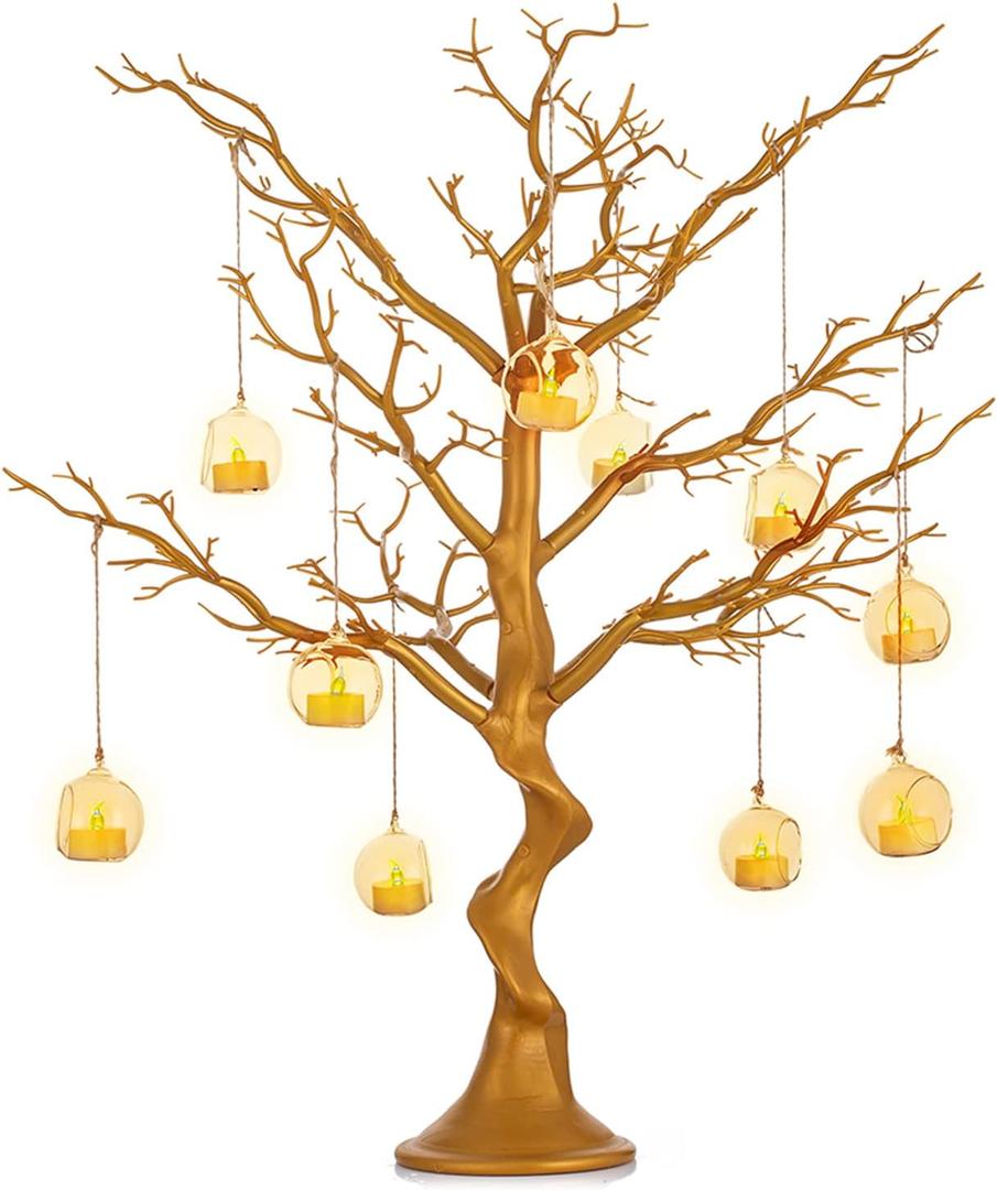 NUPTIO Gold Christmas Tree, 30 Inch Artificial Display Branch for WeddingNUPTIO Gold Christmas Tree, 30 Inch Artificial Display Branch for Wedding
Easy-Assembled Ornament Tall Manzanita Tree, Party Centerpiece, for Halloween, Easter, Holiday, Table Decoration, with Gloves
Easy-Assembled Ornament Tall Manzanita Tree, Party Centerpiece, for Halloween, Easter, Holiday, Table Decoration, with Gloves