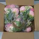 Luyue 8 Packs Peonies Artificial Flowers Faux Peony Bouquet Fake Peonies Flower for Vase Silk Peony Floral Arrangements for Table Centerpiece Wedding Decoration Indoor Home Decor (Mixed Pink-8pcs)