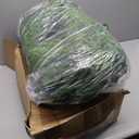 Jutom 2 Pcs 18 Feet Christmas Norfolk Pine Garland Realistic Artificial Faux Greenery Cedar Garland for Mantle Holiday Indoor Outdoor Fireplace Winter Christmas Decorations