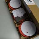 Kidde Smoke Detector, 10-Year Battery Powered, with LED Status Lights, 85 dB Alarm, 5-inches, 20SD10, 3 Pack