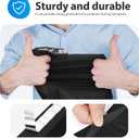 Fuxury 10x13 100 Pcs Black Poly Mailers Shipping Envelopes, Self-Sealing Envelopes, Boutique Custom Bags, Enhanced Durability Multipurpose Envelope, Keep Items Safe & Protected