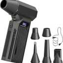 Compressed Air Duster -Mini Blower Turbo Fan,150000RPM Cordless Electric air Duster for Keyboard PC Cleaning,No Canned,Jet Dry Blower Air Blower for Home and Car