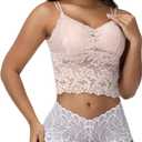 Womens Lace Cheeky Underwear Thongs Panties Lingerie for Sleep Lounge Beach Wear Shorts, M
