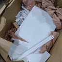 Closet Island with Drawers, 9 Drawers & 2 Shelves  White Jewelry Storage Vanity Island with Glass Top for Closet & Walk-in Wardrobe  47.2" W x 23.6" D x 31.5" H